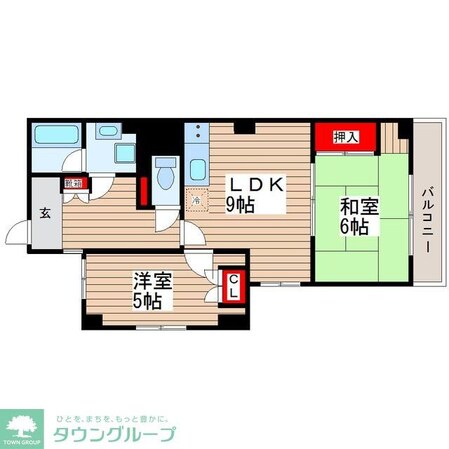 アーバンタニの物件間取画像